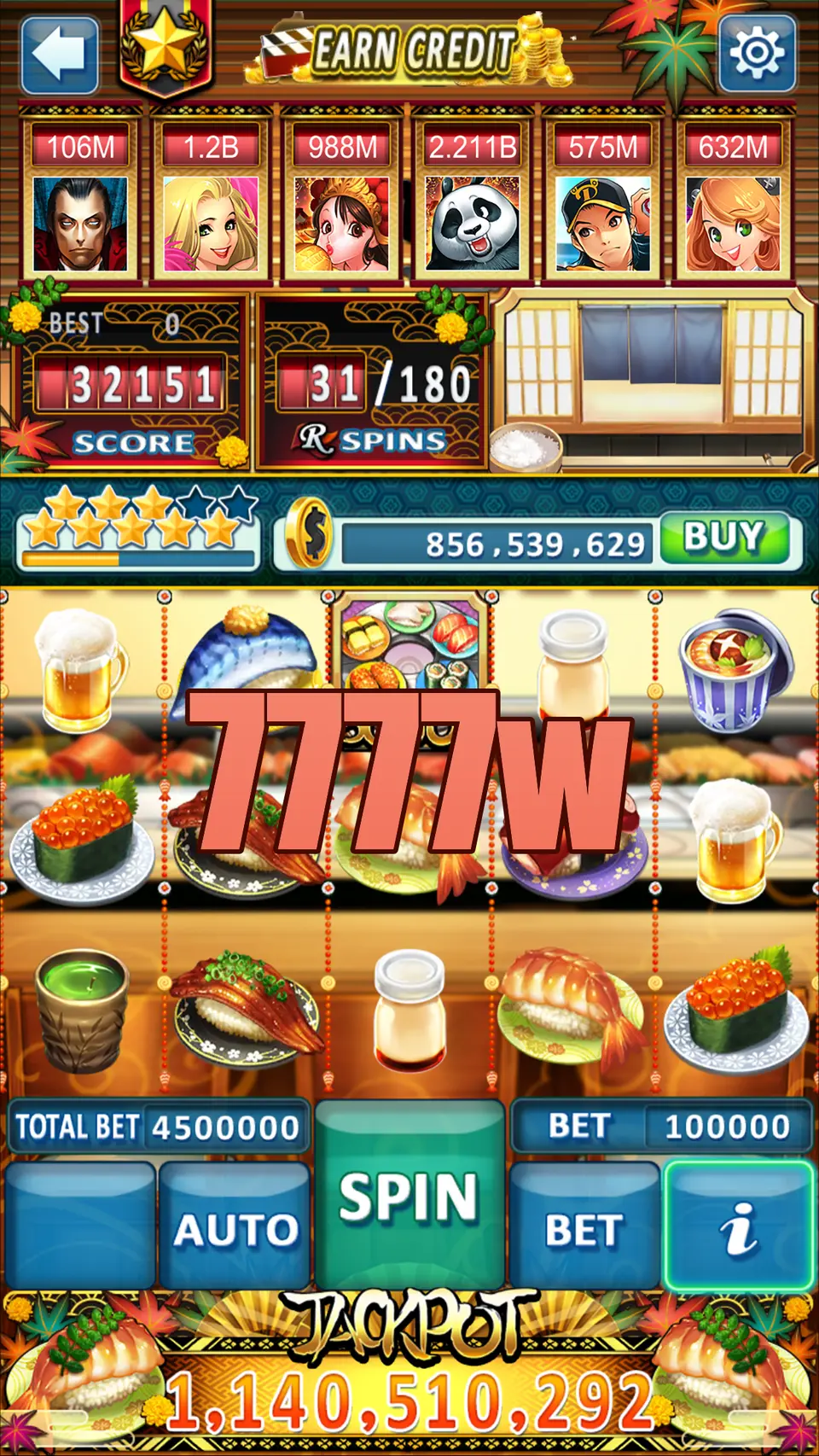 7777w Masuk
